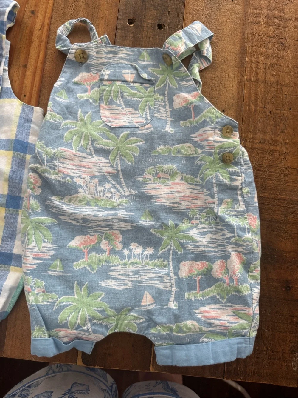 Janie and Jack Rompers 6-12months